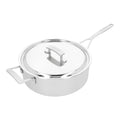 DEMEYERE Industry 5 28 cm 18/10 Stainless Steel Saute Pan With Lid
