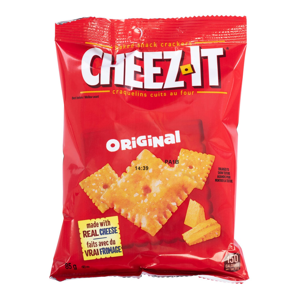 Cracker Snack Original - 36 x 85 g - Cheez-it - Restaurant and Foodservice Ingredients - Canadian Distribution - Ships Free Within Canada on Orders Above CAD $199