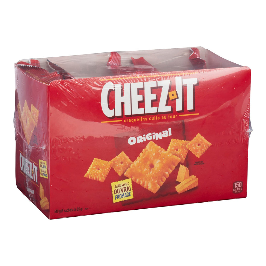 Cracker Snack Original - 36 x 85 g - Cheez-it - Restaurant and Foodservice Ingredients - Canadian Distribution - Ships Free Within Canada on Orders Above CAD $199