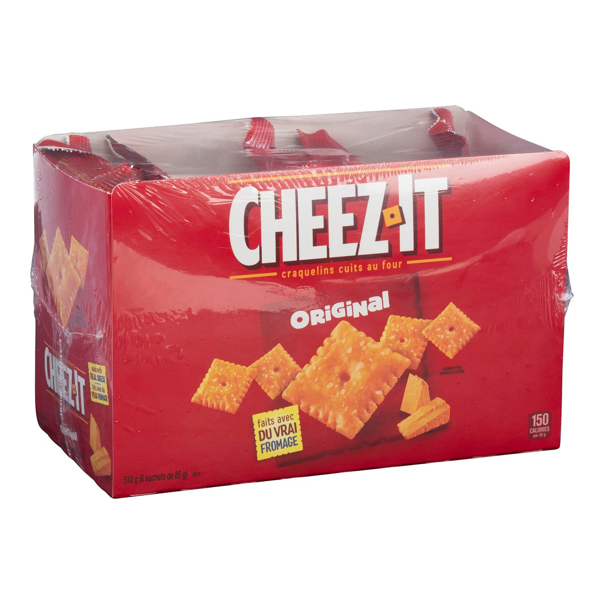 Cracker Snack Original - 36 x 85 g - Cheez-it - Restaurant and Foodservice Ingredients - Canadian Distribution - Ships Free Within Canada on Orders Above CAD $199