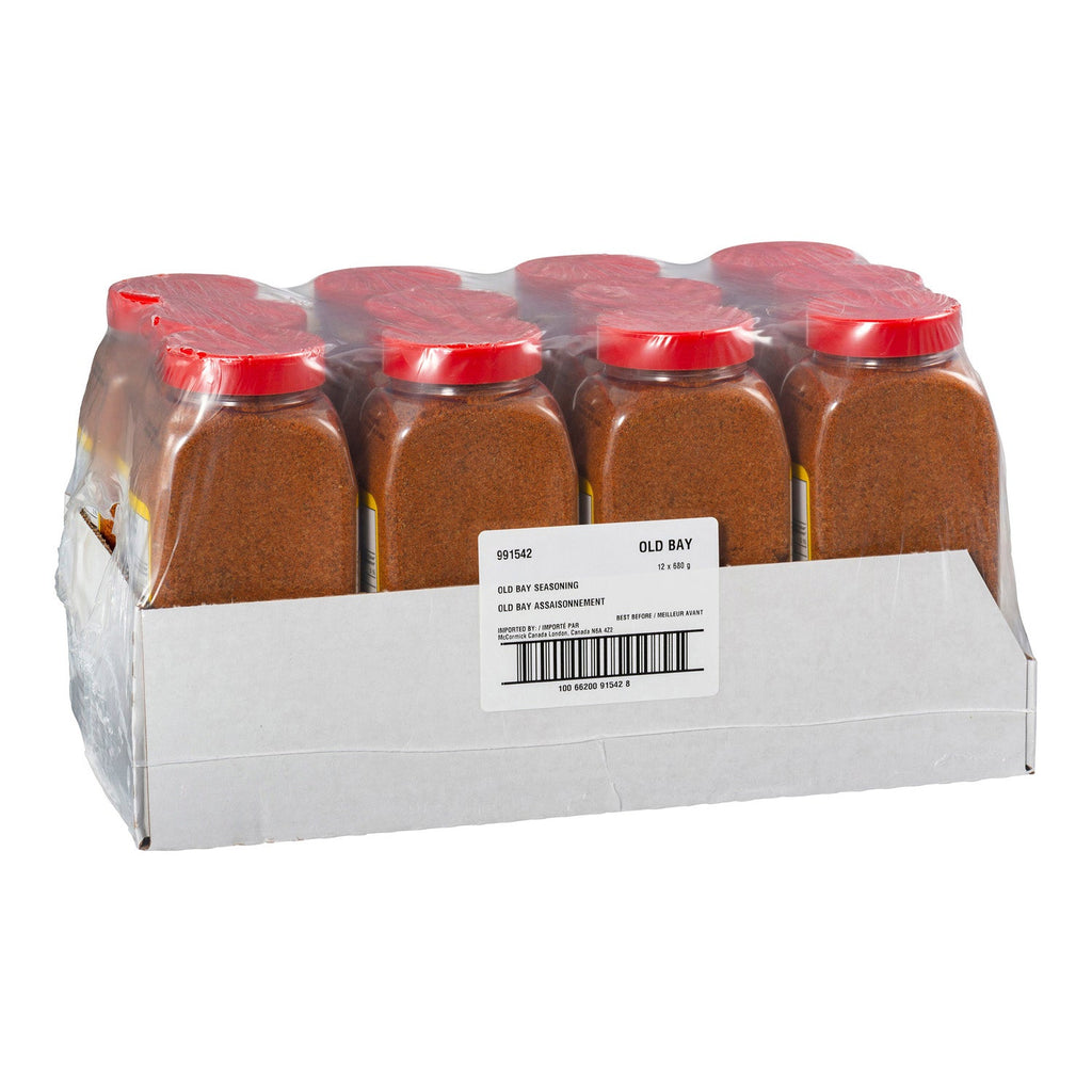 Seasoning Old Bay - 12 x 680 g (Case = 1 x 680 g) - Old Bay Seasoni - Restaurant and Foodservice Ingredients - Canadian Distribution - Ships Free Within Canada on Orders Above CAD $199