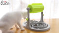 Interactive Pet Food Bowl Puppy Slow Feeder Puzzle Toy Feed For Dog Kitten Cat IQ Training Automatic Game Educational Adjustable