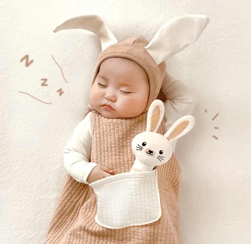 elephant and castle Baby sleeping cloth(Rabbit)