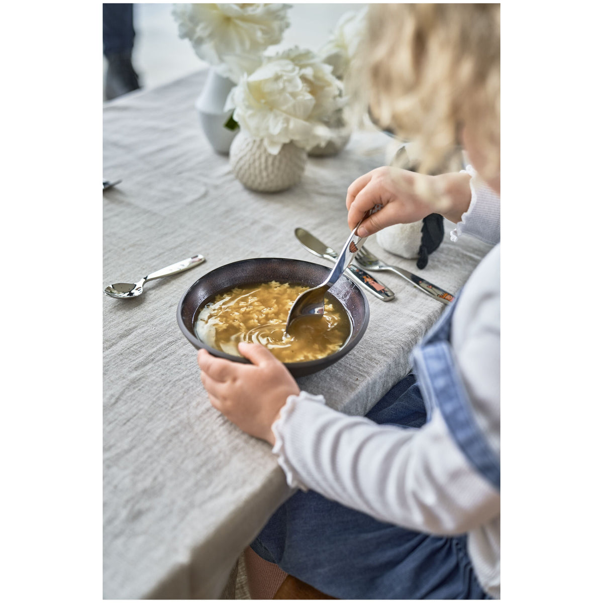 ZWILLING Prinzessin Emilie 4 Piece, Children's Flatware Set, Silver