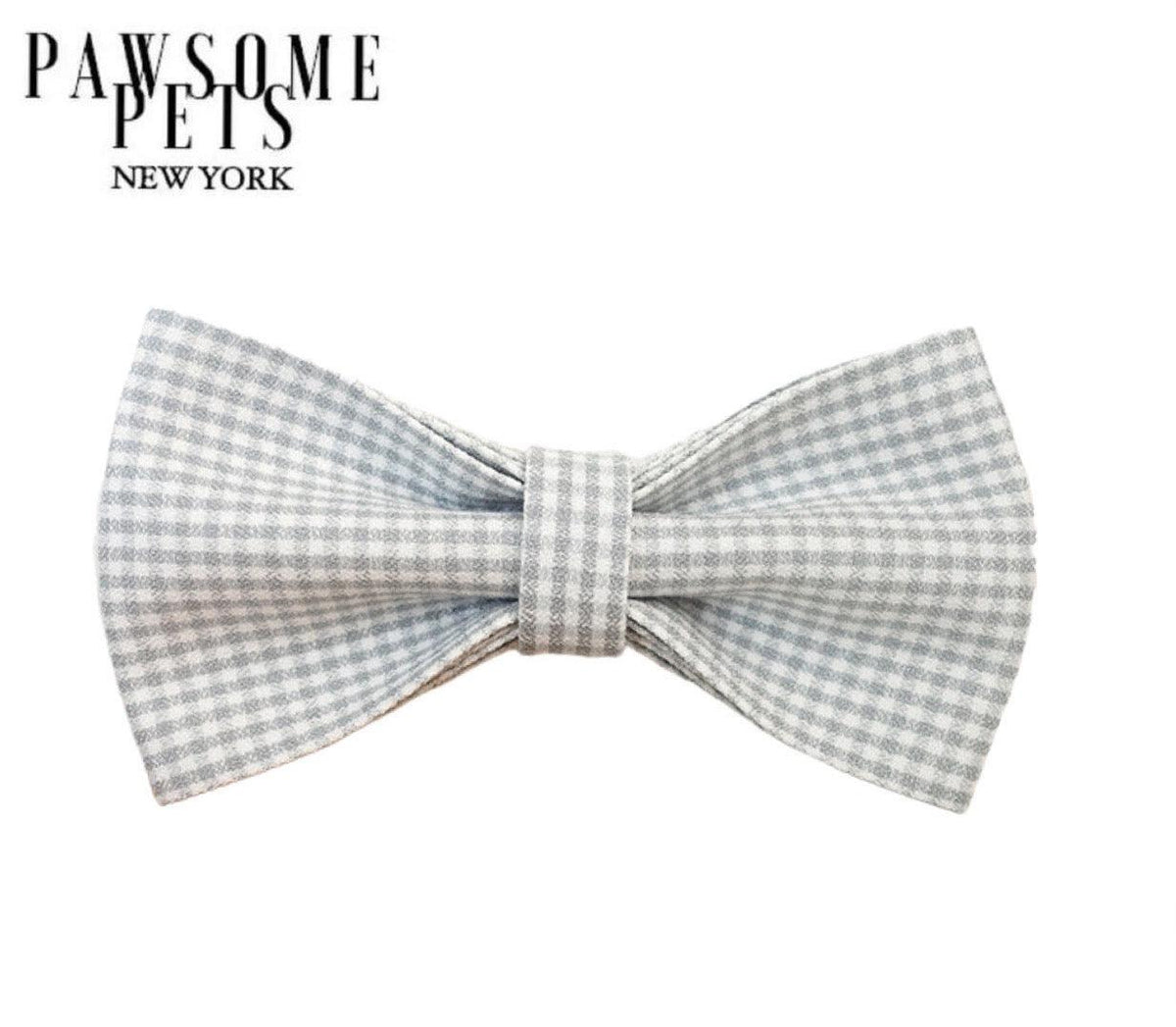 BOWTIE - A TAD OF GREY PLAID
