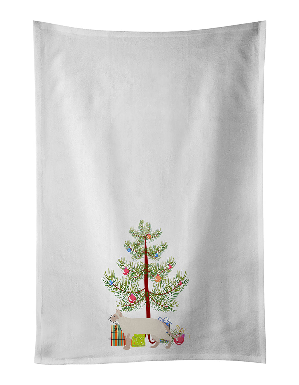 Tonkinese Cat Christmas Kitchen Towel Set of 2