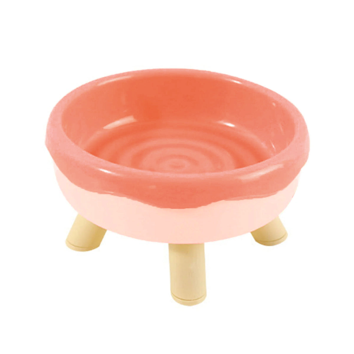 Cat Food Water Bowl Non Slip Raised Pet Feeding Dish Elevated Feeder Cats