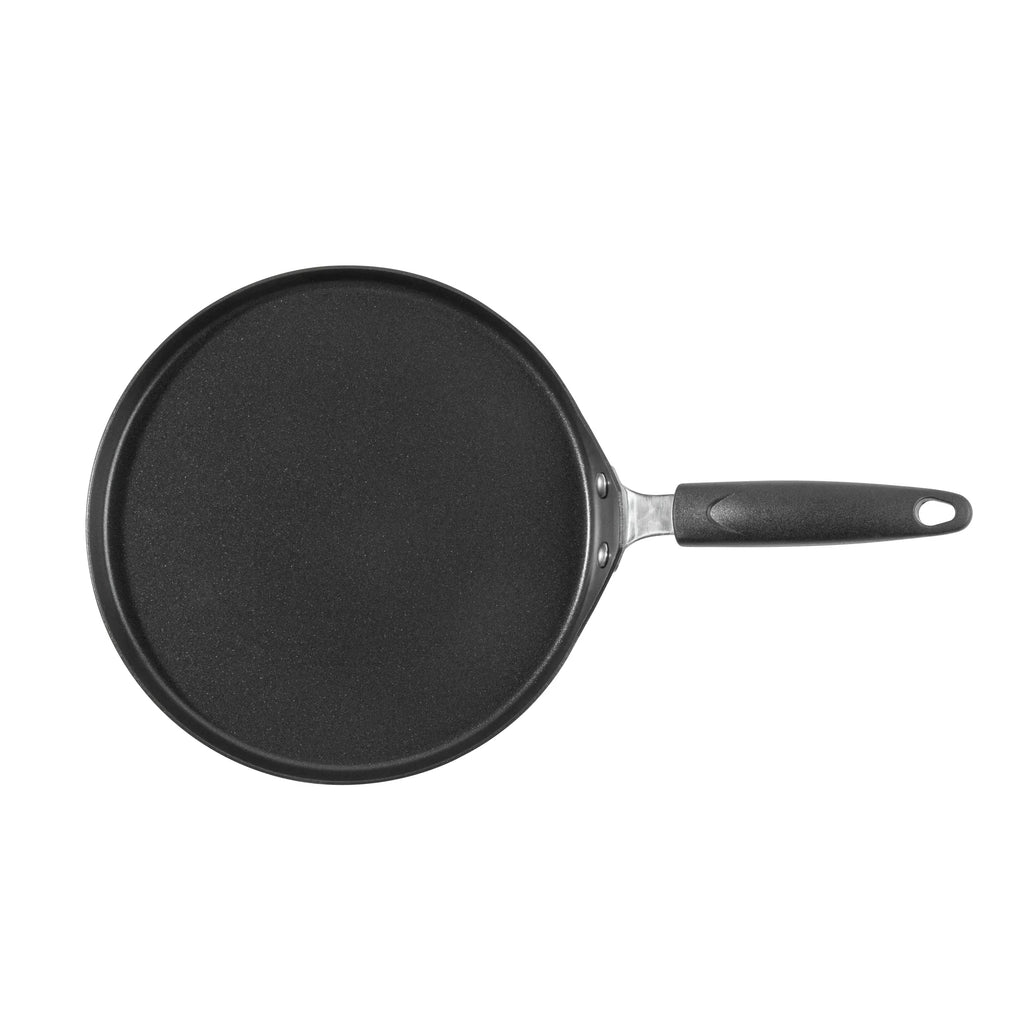 Restaurantware Met Lux 10 Inch Non-Stick Griddle, Bakelite Handles, Aluminum, Round - 1 Unit/Case - Restaurant Equipment and Smallwares - Canadian Distribution - Ships Free Within Canada on Orders Above CAD $199