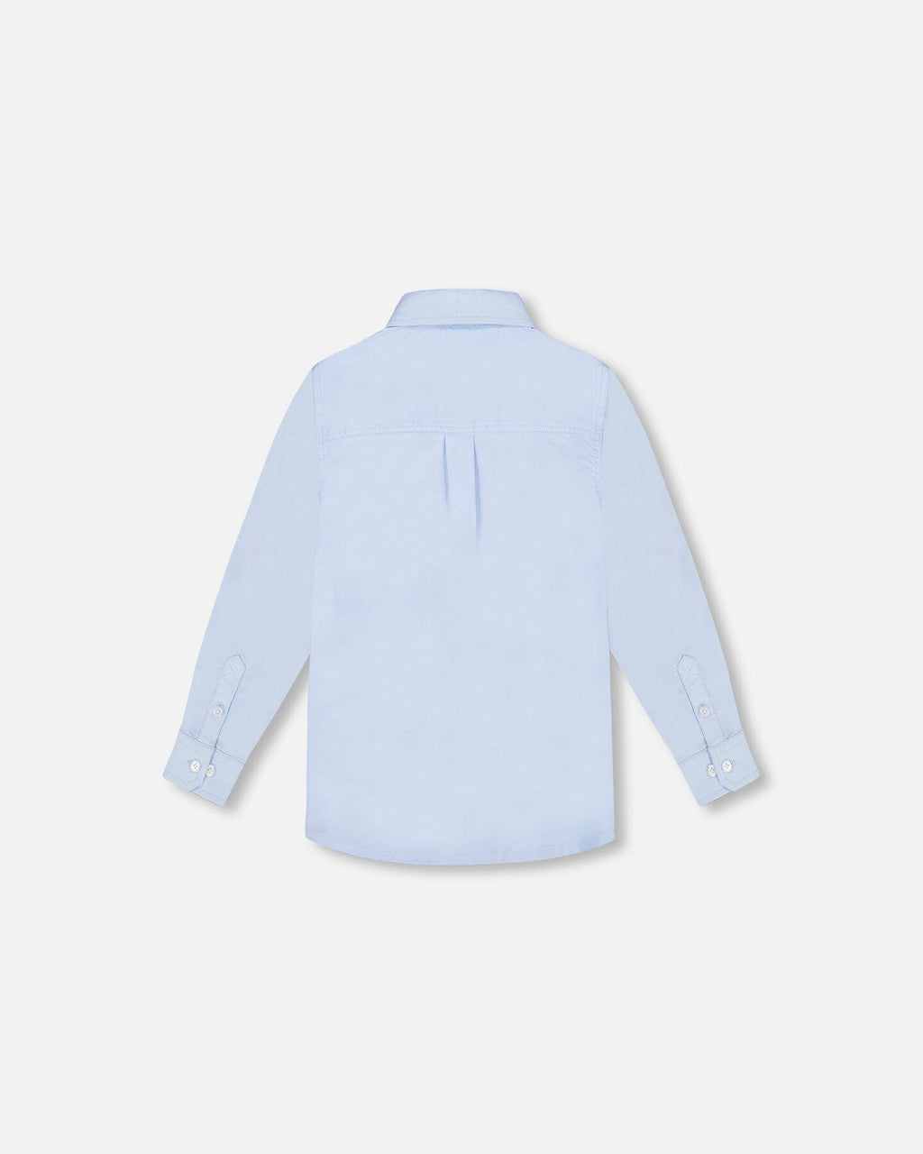 Long Sleeve Button Down Shirt Pale Blue