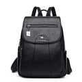 Vintage Soft Leather Women's Backpacks