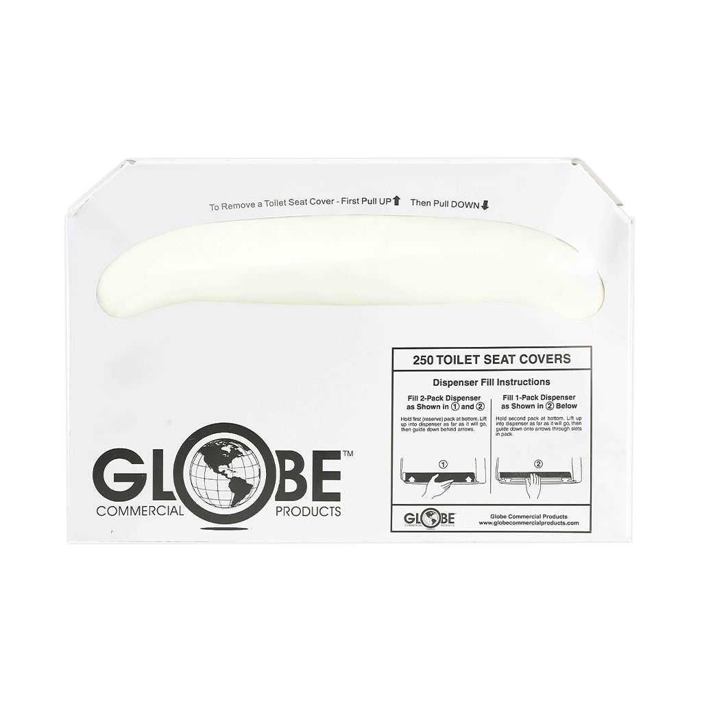 Toilet Seat Covers Half Fold - Sold By The Case
