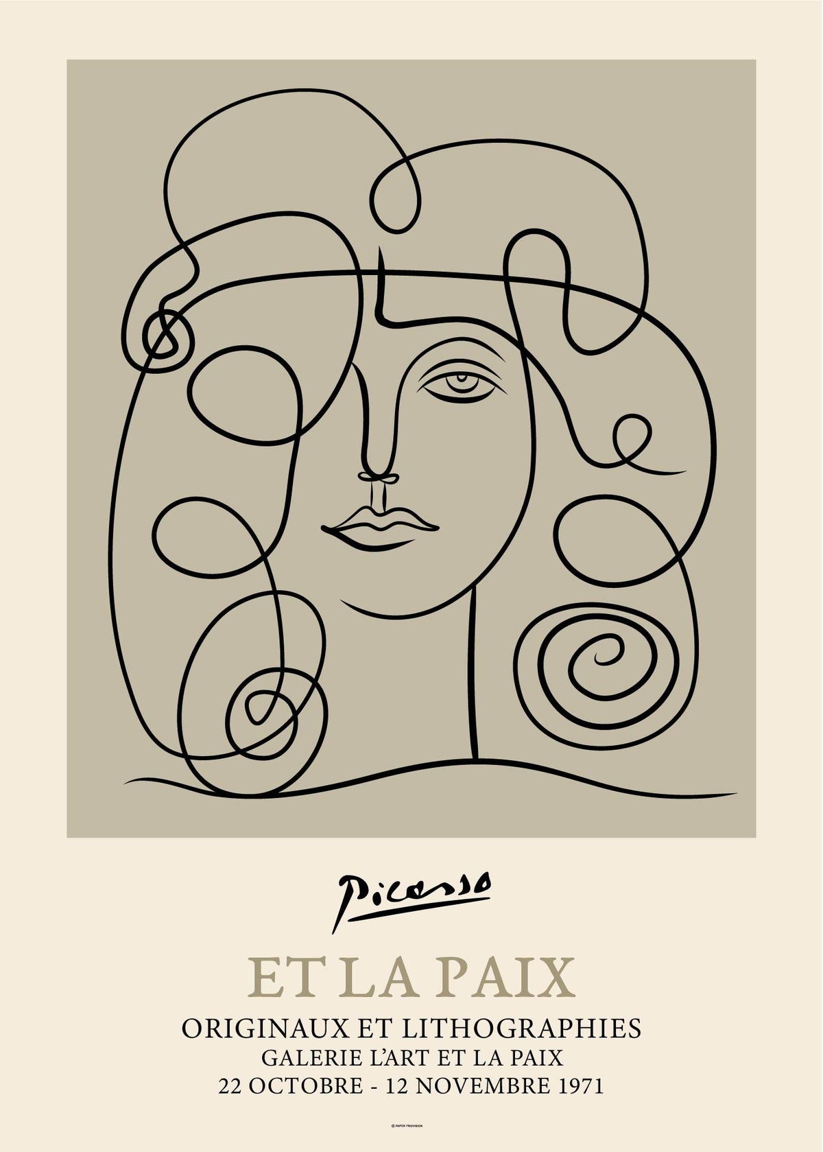 Picasso Portrait of Woman II