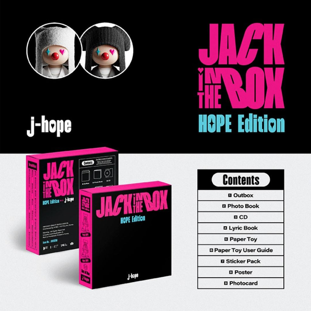 j-hope Jack In The Box Hope Edition Album + POB