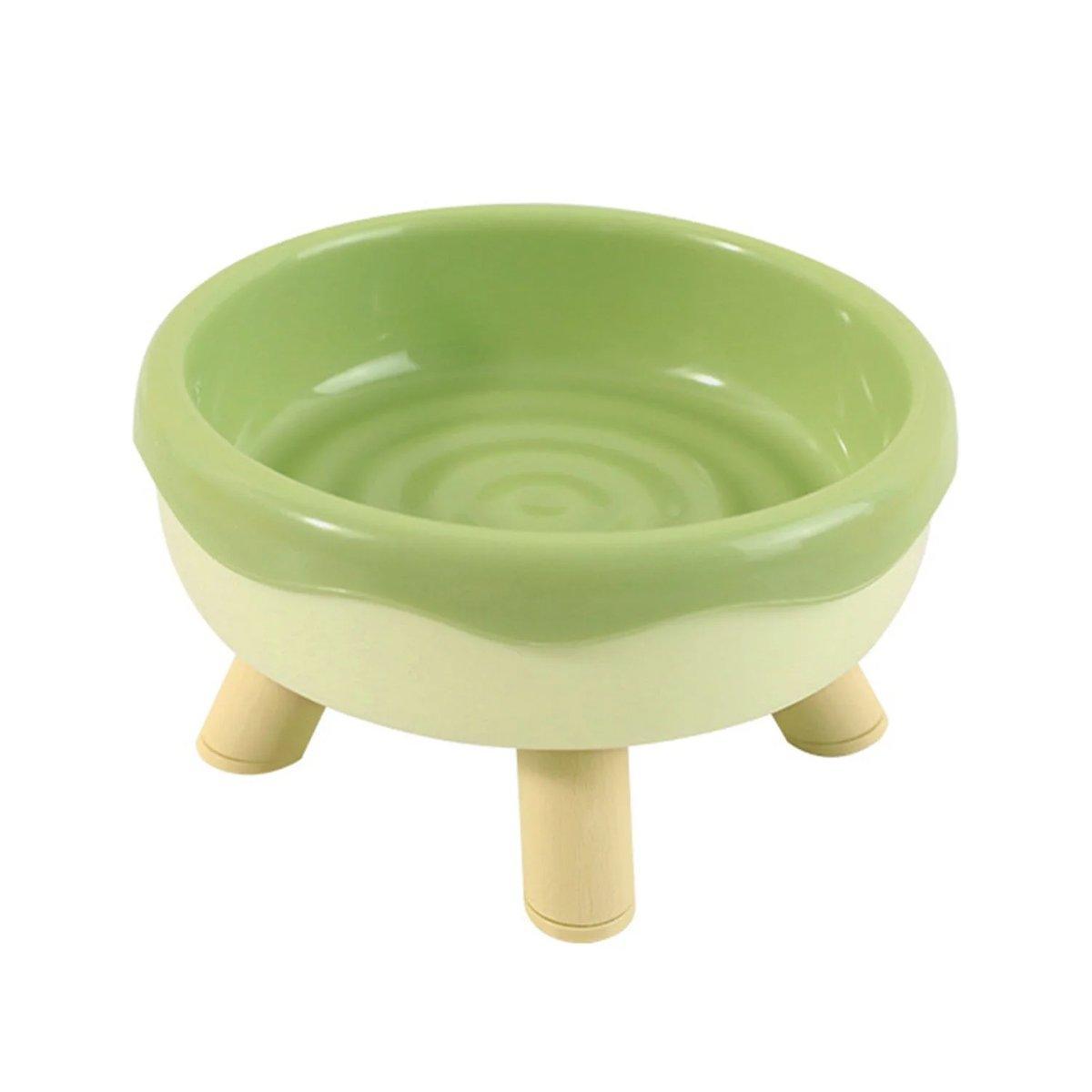 Cat Food Water Bowl Non Slip Raised Pet Feeding Dish Elevated Feeder Cats