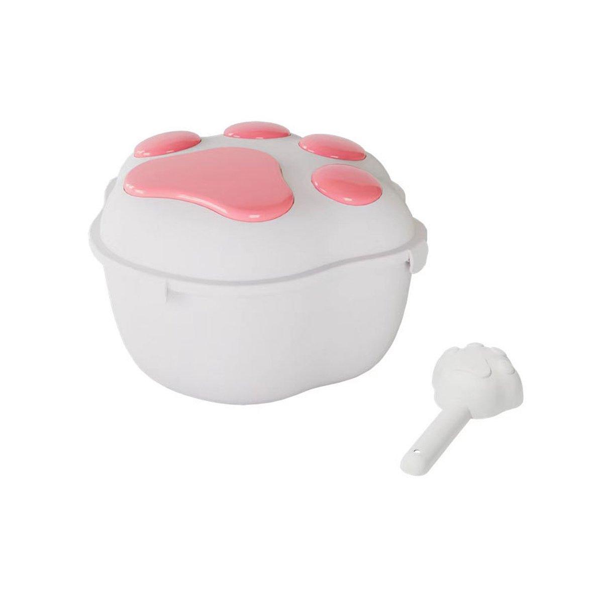 3kg Pet Food Storage Container Cat Dog Food Bucket with Lid for Fresh Keeping