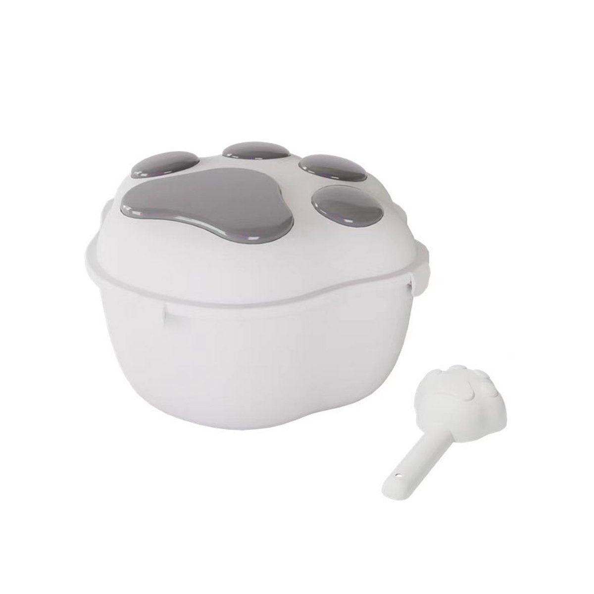 3kg Pet Food Storage Container Cat Dog Food Bucket with Lid for Fresh Keeping