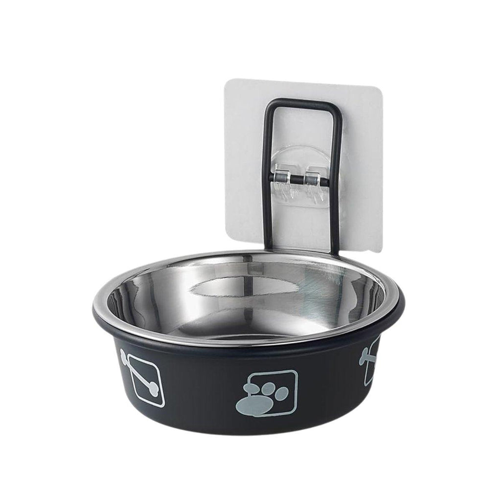 Stainless Steel Pet Bowl Hanging Cat Food Water Bowl Durable for Dogs and Cats
