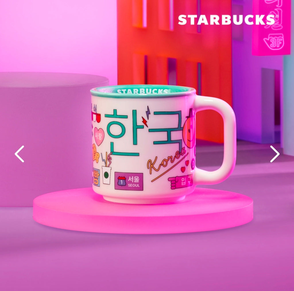Starbucks Hangeul Mug Launch