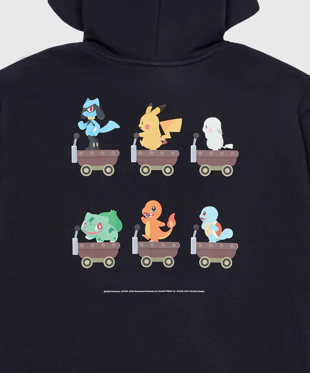 Pokemon Pokopia Mining cart character hoodie