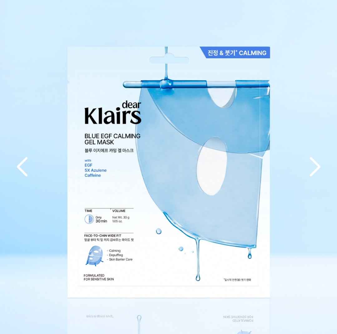 Klairs Blue EGF Calming Gel Mask