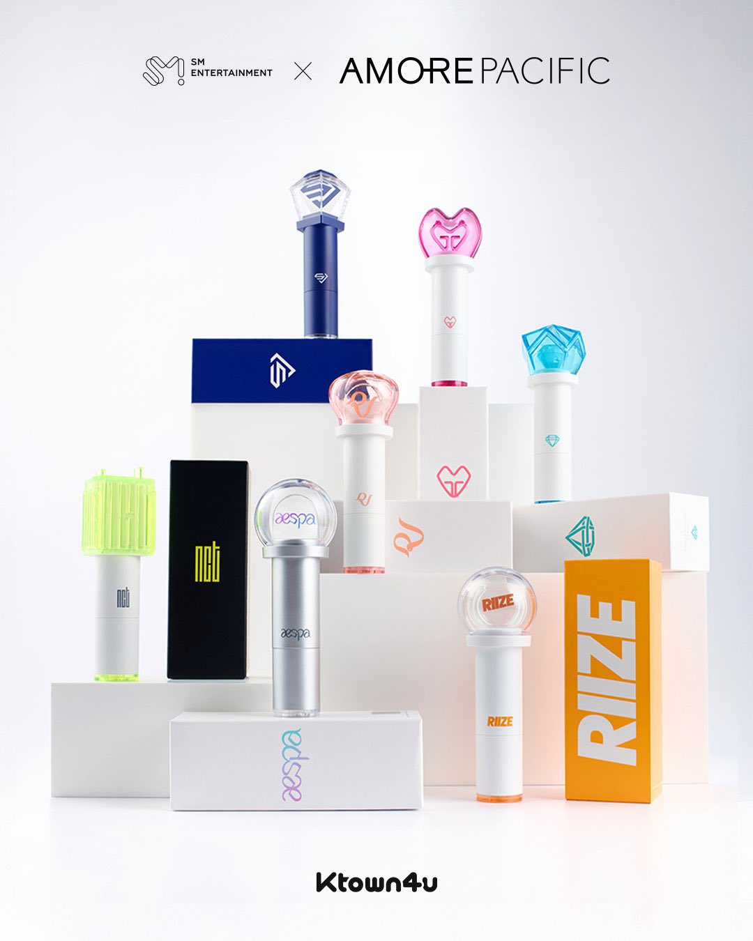 SM entertainment Official Lightstick Fansignal Lip Balm