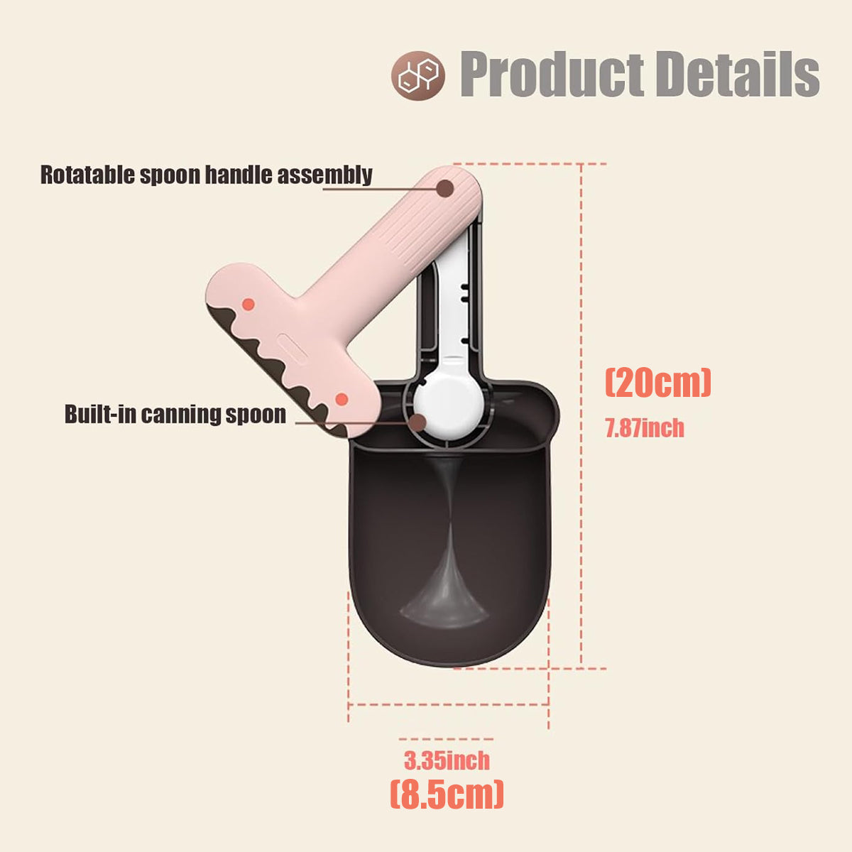 Pet Food Spoon Multifunctional Can Spoon Dog Shovel Ice Cream Cat Spoon Safe