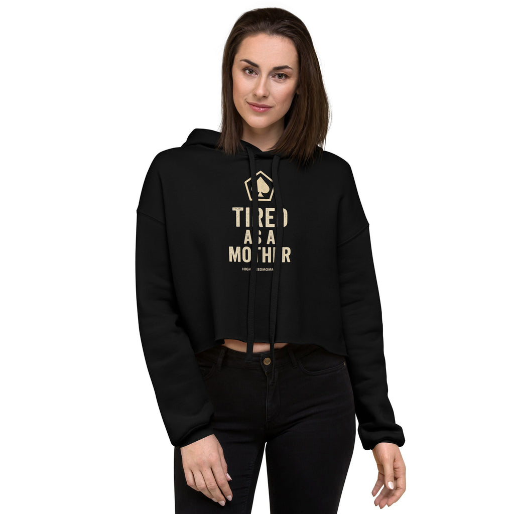 Tired Crop Hoodie
