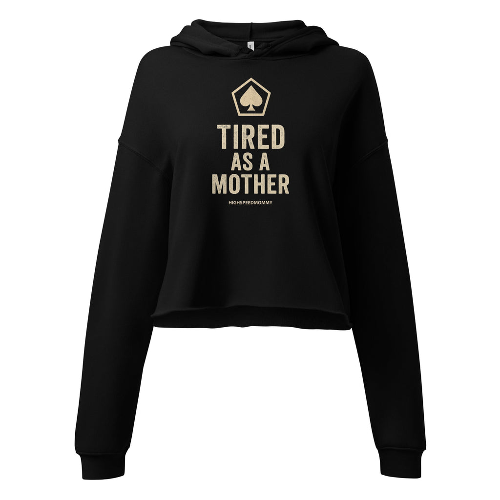 Tired Crop Hoodie