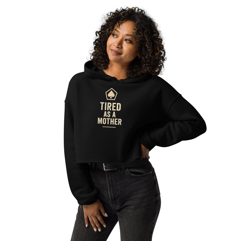 Tired Crop Hoodie